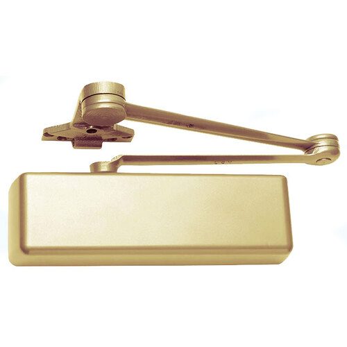 4040XP Series Surface Mounted Door Closer Bright Polished Brass