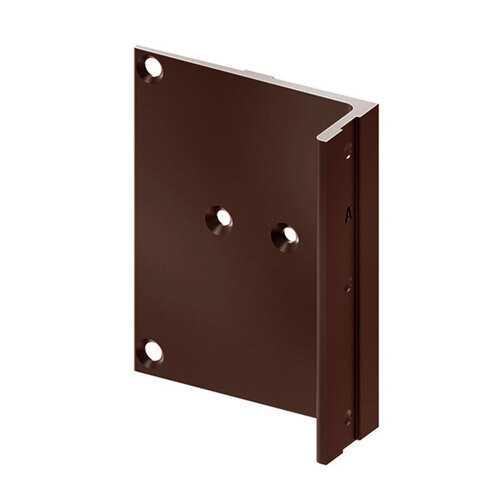 9530 Angled Bracket Anodized Dark Bronze