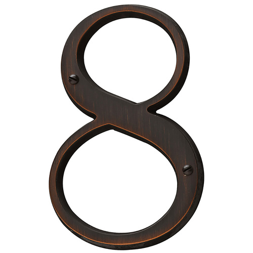 House Number 8 Venetian Bronze