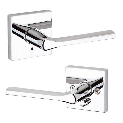 Lisbon Privacy Lever Bright Polished Chrome