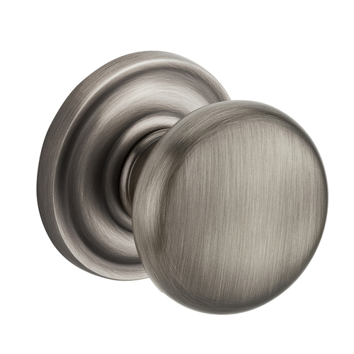 Round Reserve Knob Matte Antique Nickel