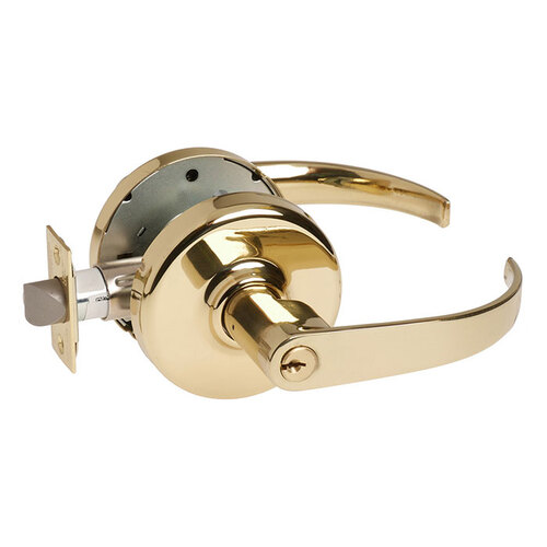 CL3857 Storeroom Lockset Bright Polished Brass