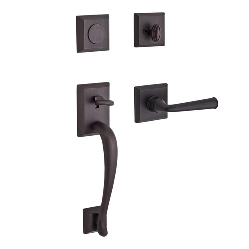 Napa Handleset with Federal Lever Venetian Bronze