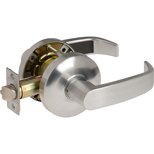 6500 Series, U15 Passage Lever Lock Satin Chrome