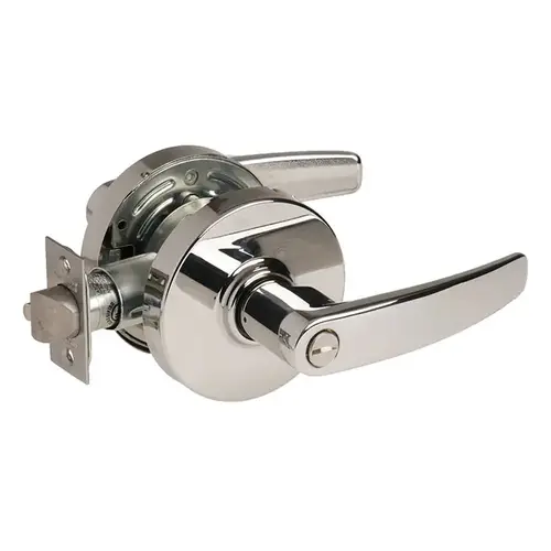 7 Line U65 Privacy Lever Lockset Bright Polished Chrome