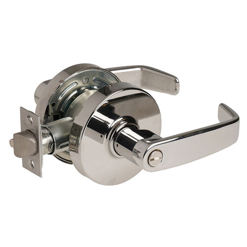 7 Line U65 Privacy Lever Lockset Bright Polished Chrome