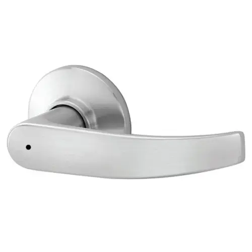 S40D Neptune Bath/Bedroom Privacy Lock, Satin Chrome