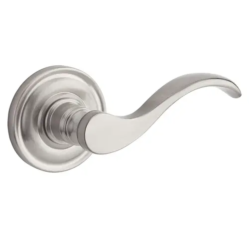 Curve Reserve Lever Satin Nickel