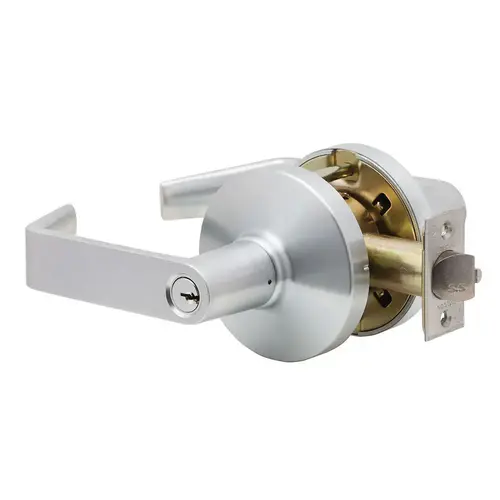 W Series Entry/Office Lock, Satin Chrome