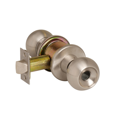 X Series Storeroom Lock, Satin Stainless Steel