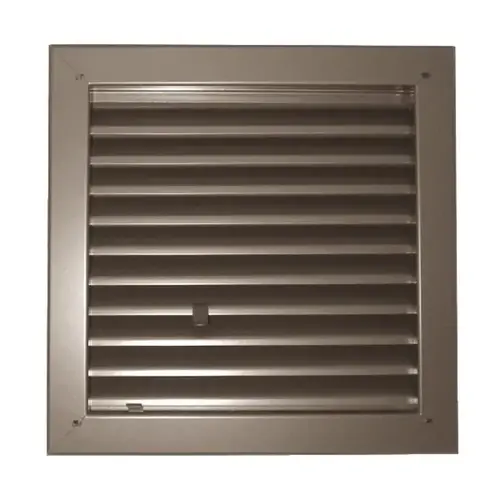 Model 1900-A Fire Rated Louver - 18" x 12", Mineral Bronze