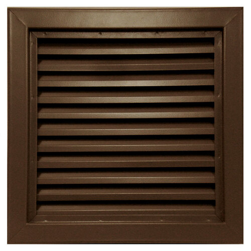 800 Series Inverted Y-Blade Louver - 24" x 60", Mineral Bronze