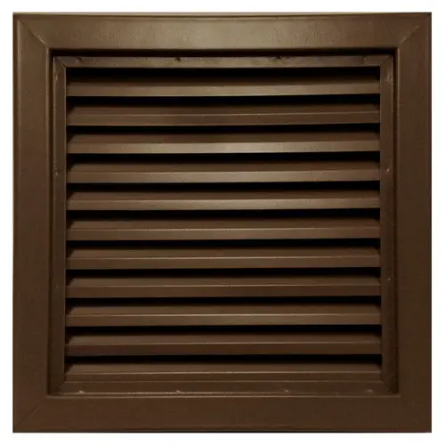 800 Series Inverted Y-Blade Louver - 24" x 60", Mineral Bronze