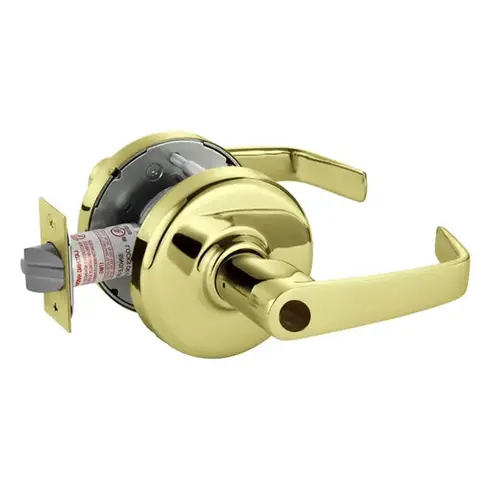 Cylindrical Lock Bright Brass