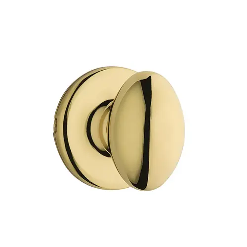 Aliso Passage Knob Bright Polished Brass