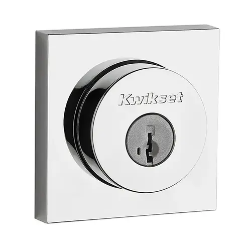 Halifax Single Cylinder Deadbolt Bright Polished Chrome