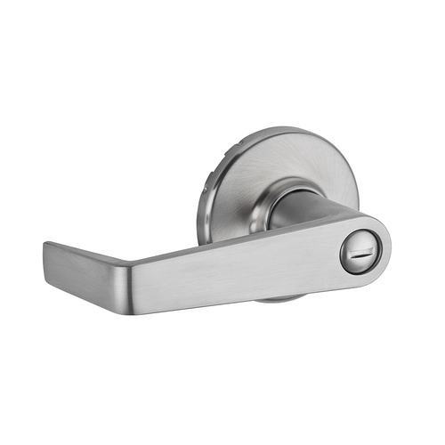 Kingston Privacy Lever Satin Chrome