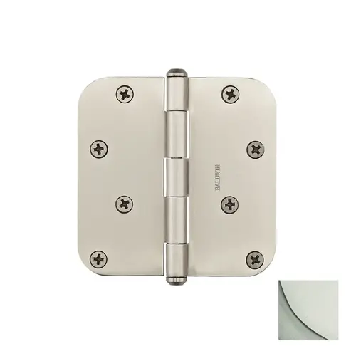 Radius Hinge Satin Nickel