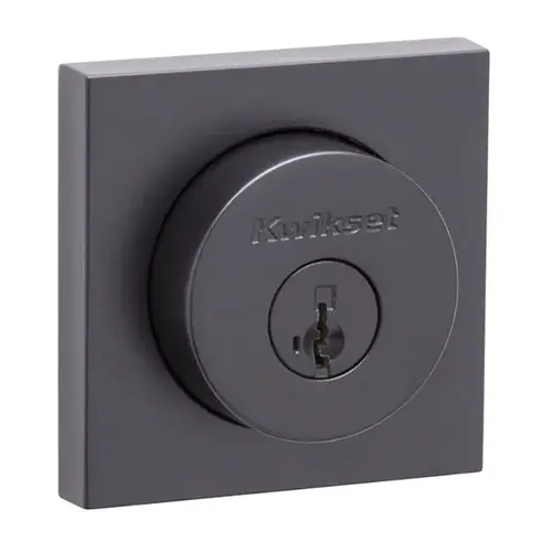 Halifax Single Cylinder Deadbolt Iron Black