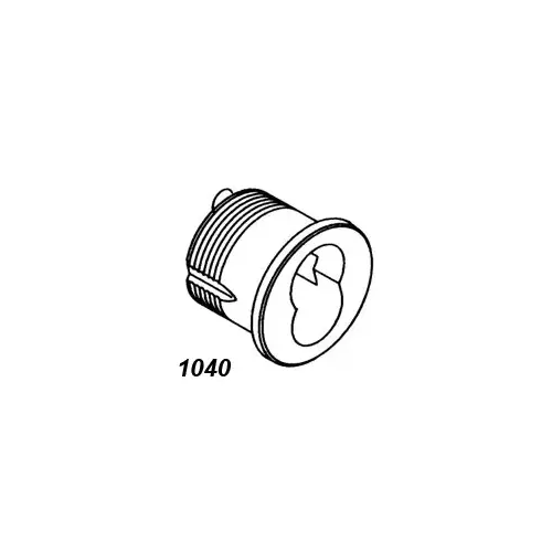 1040 Series SFIC Mortise Housing Only Satin Chrome