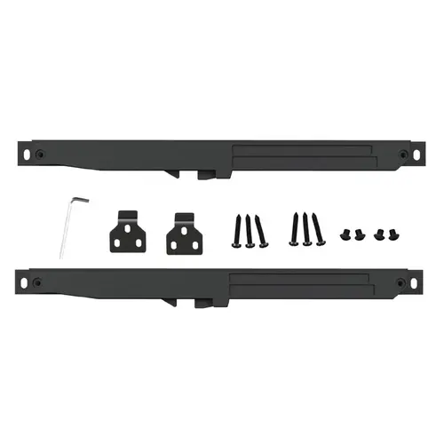 Orca Hardware FT-SOFTCLOSE-BL Soft Close for Flat Track (2/Set), Black