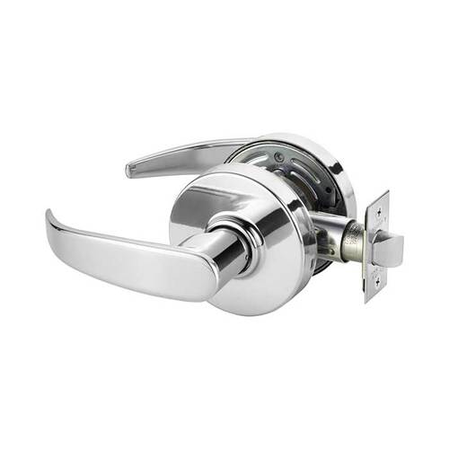 7 Line U15 Passage Lever Lockset Bright Polished Chrome