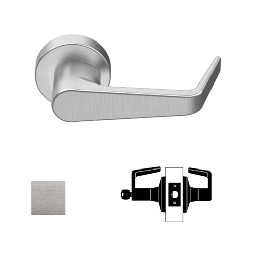 W Series Classroom Lock, Satin Chrome