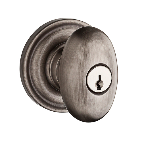 Ellipse Reserve Knob Matte Antique Nickel