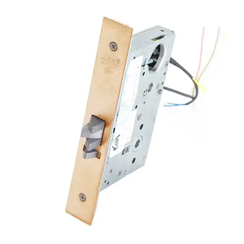 ML2055 Classroom Mortise Lever Lock - Authorized Egress - Motor Drive - Fail Secure Satin Bronze