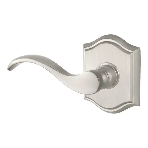 Curve Reserve Lever Satin Nickel