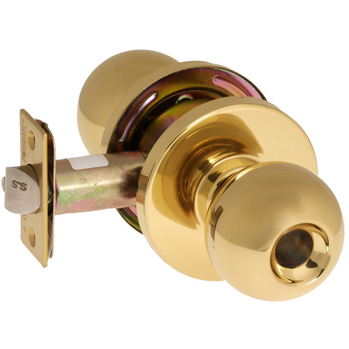 CK4455 Classroom Lockset Bright Polished Brass