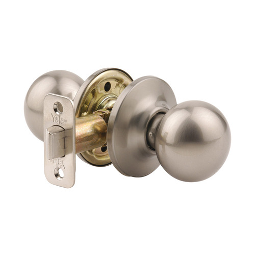 Cirrus Passage Knob, Satin Nickel