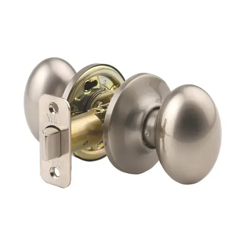 Terra Passage Knob, Satin Nickel