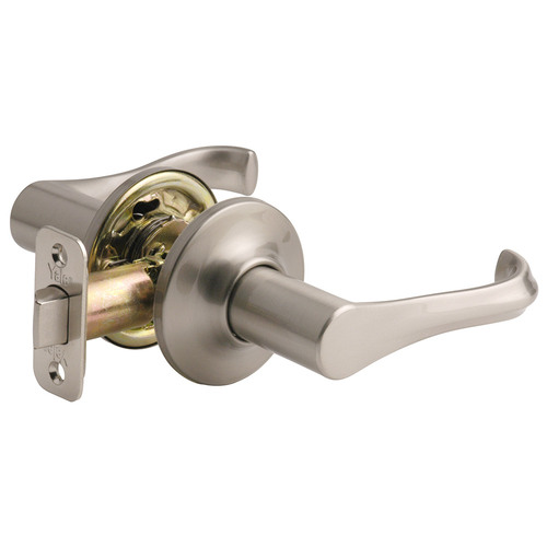 Woodland Passage Lever, Satin Nickel