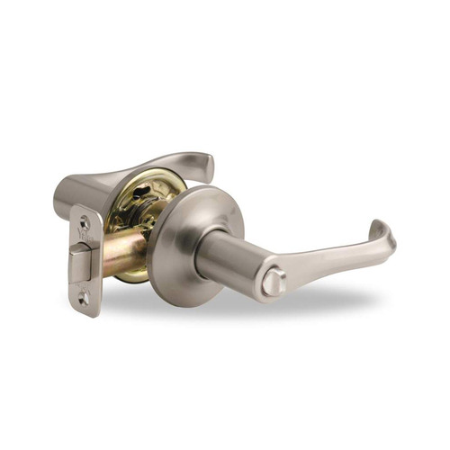 Woodland Privacy Lever, Satin Nickel