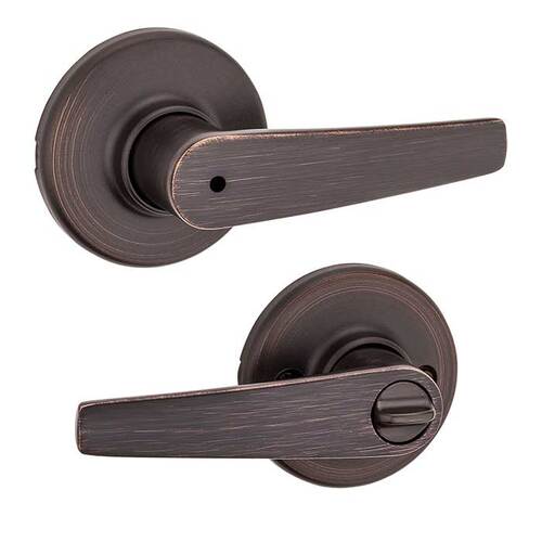 Delta Privacy Lever Venetian Bronze