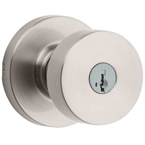 Pismo Keyed Entry Knob Satin Nickel