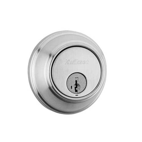 816 Key Control Deadbolt Satin Chrome