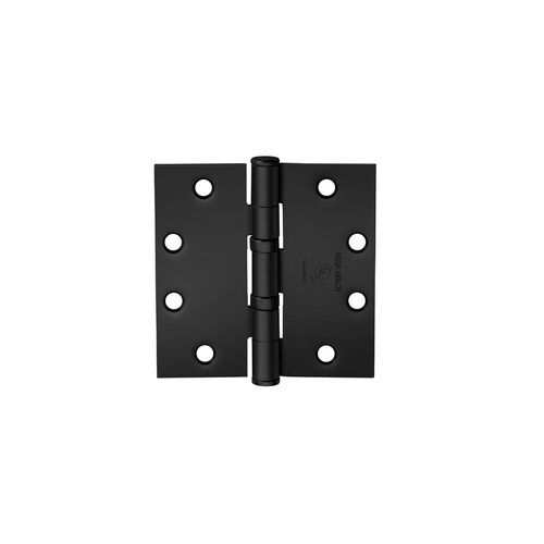 Steel Standard Weight Full Mortise Hinge Black Powder Coat