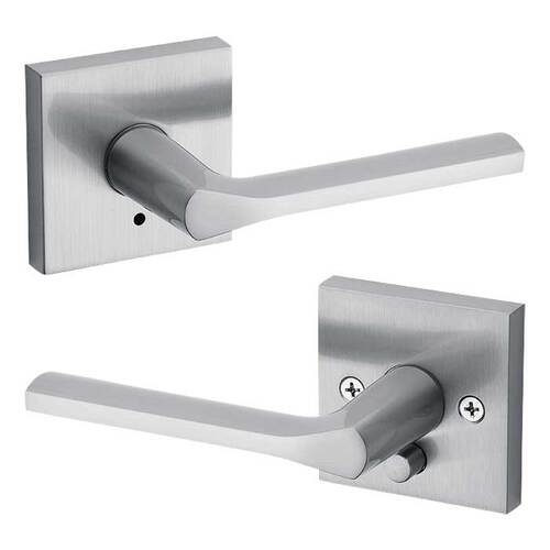 Lisbon Privacy Lever Satin Chrome