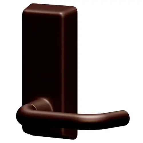 230L Lever Blank Escutheon Trim - 03 Lever, Dark Bronze Painted