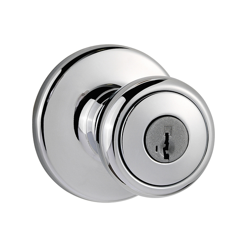 Tylo Keyed Entry Knob Bright Polished Chrome