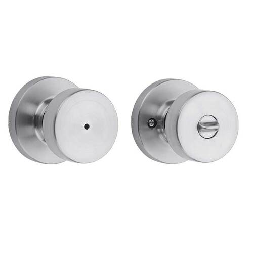 Pismo Privacy Knob Satin Chrome