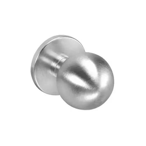 8860 Mortise Entrance or Storeroom Knob Lockset, Satin Chrome