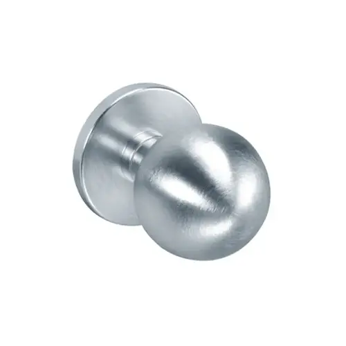 8817-2 Mortise Apartment, Exit or Public Toilet Knob Lockset, Bright Polished Chrome