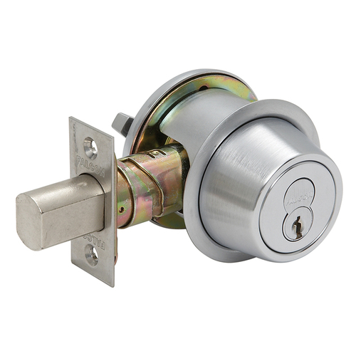 D100 Series Deadbolts, Satin Chrome