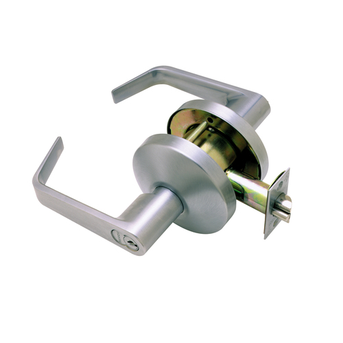 B Series Entry/Office Lock, Bright Polished Brass