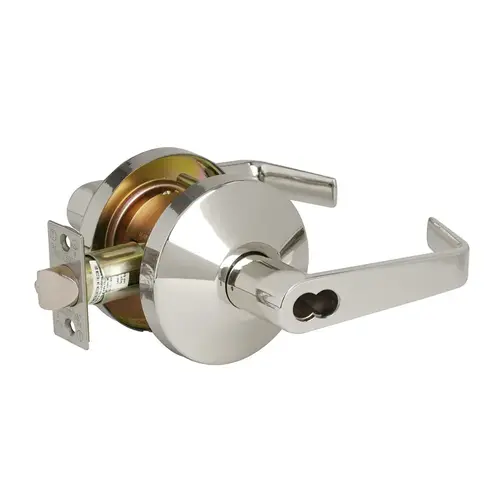 B Series Entry/Office Lock, Bright Polished Chrome