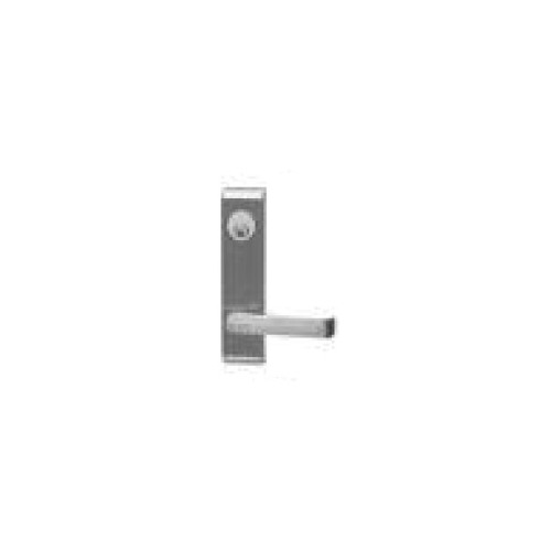 19 Series Exit Device Lever Trim, Aluminum Painted