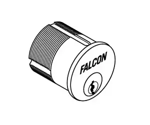 Falcon 988-5622-STD-626-G Mortise Cylinders, Satin Chrome